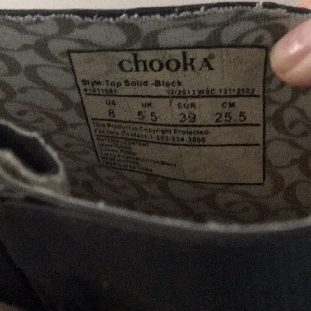 Chooka Black Rain Boots - Picture 6 of 6